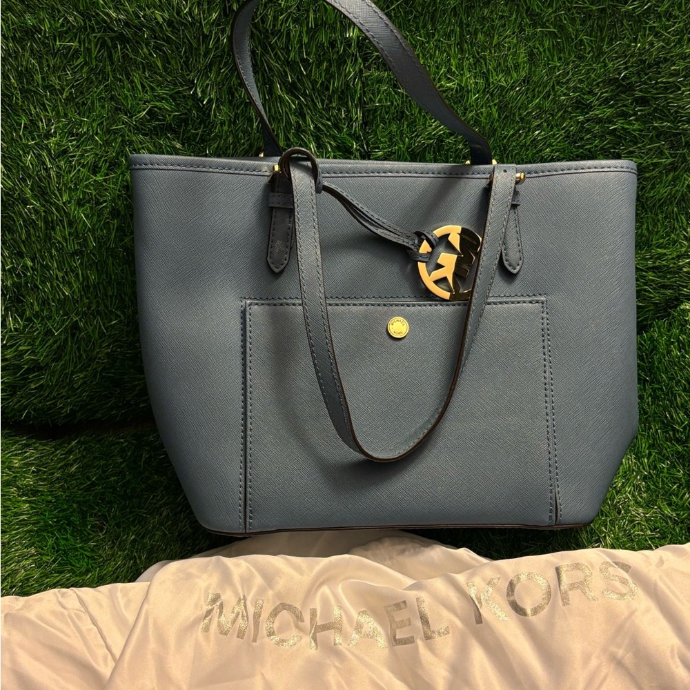 Michael Kors Gray Tote Bag